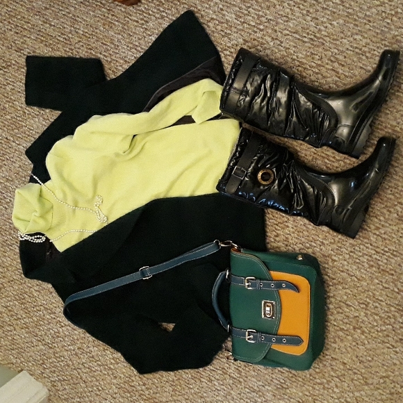 Vintage Banana Republic Dark Kelly Green Wool Jacket sz S - Picture 2 of 7